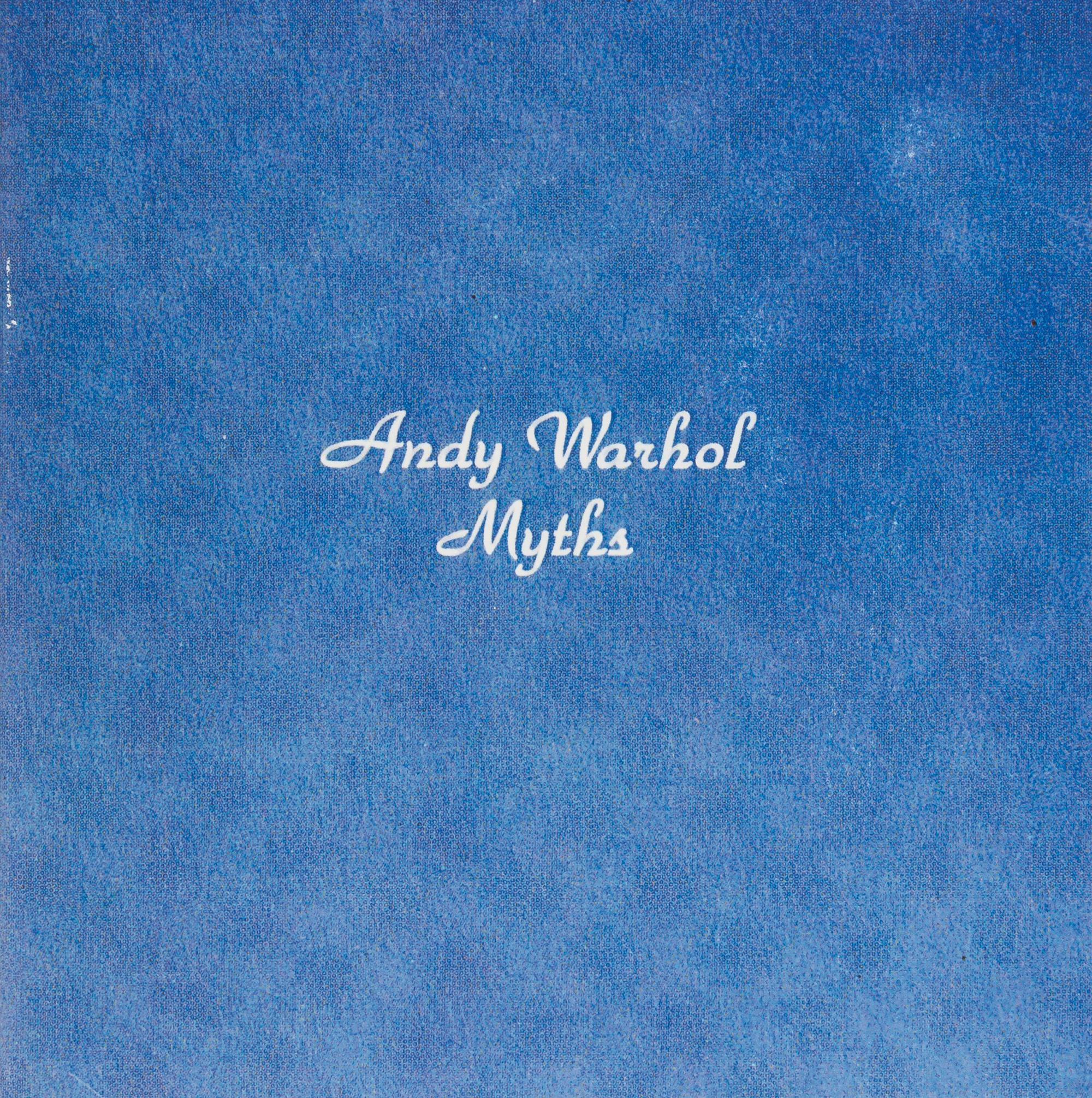 After Andy Warhol, (American, 1928-1987), Myths, 1981 (set of ten announcement cards with cover and contents card)