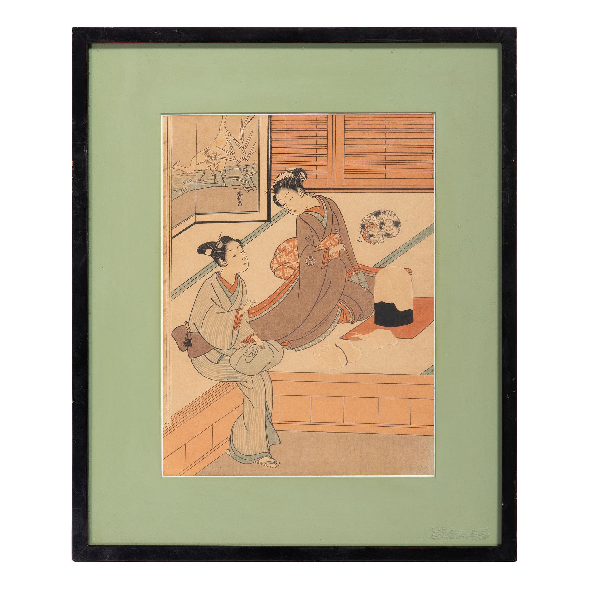 Three Japanese Woodblock Prints