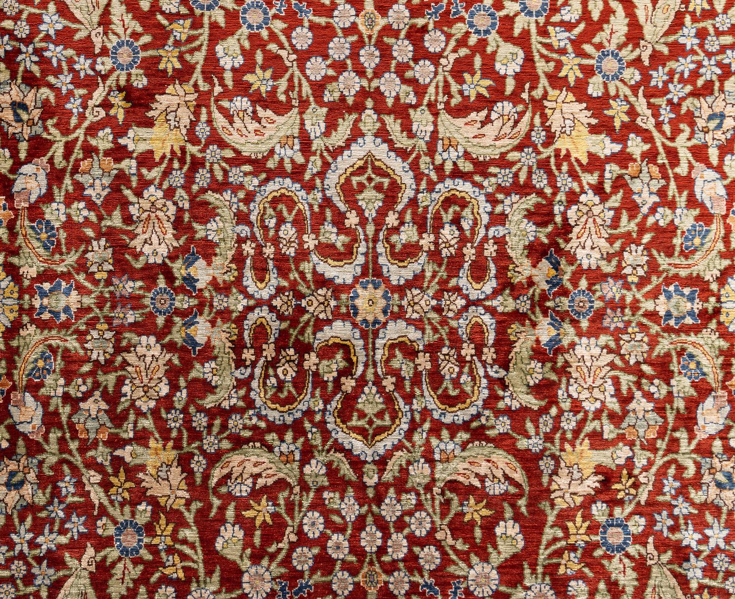 A Persian Silk Rug