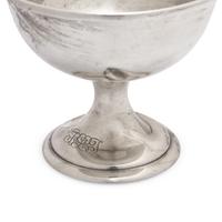 A Set of Six Sterling Silver Footed Dessert Dishes