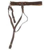 US Pattern 1851 Blackened Buff Sword Belt with Plate