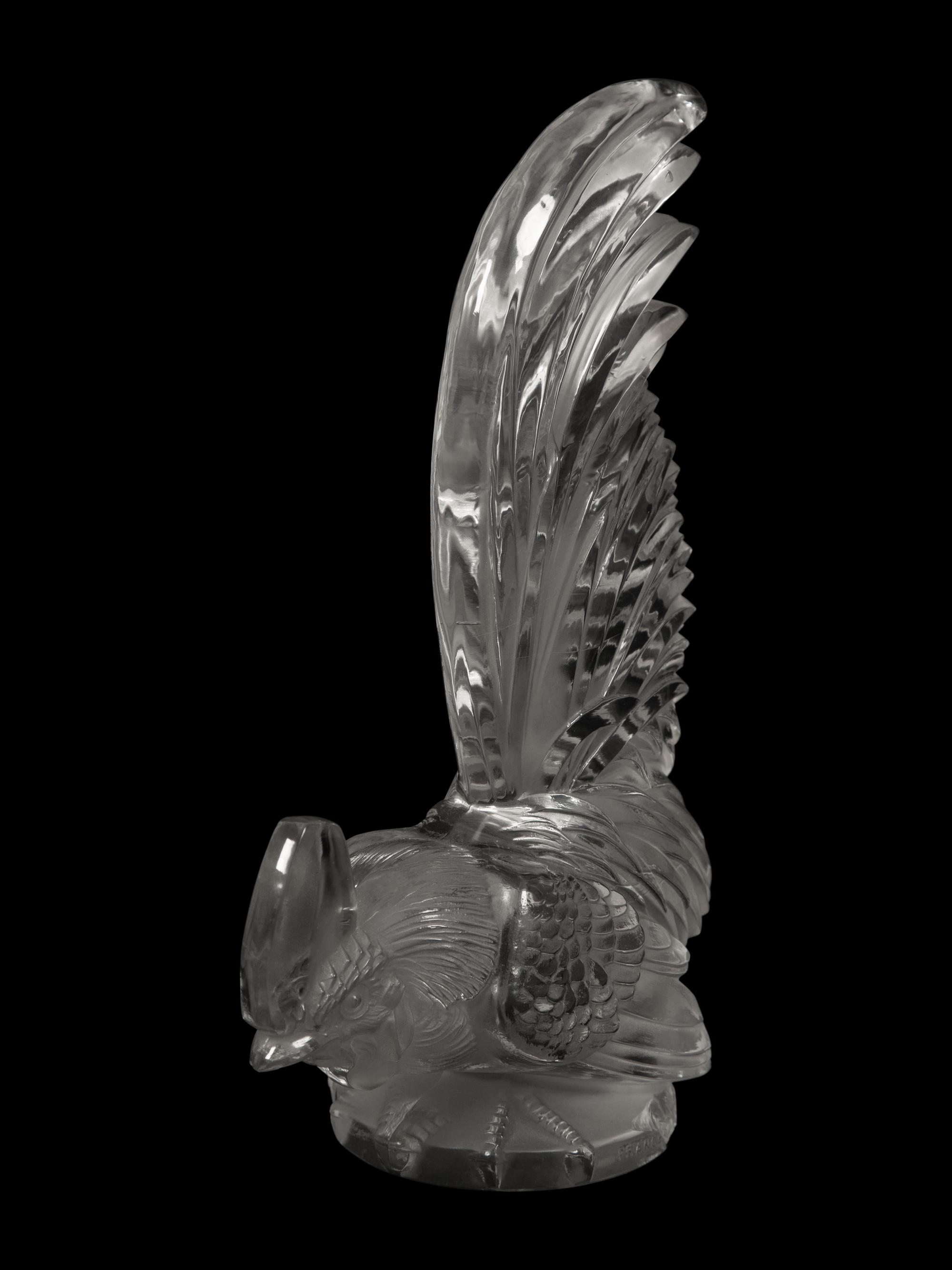 A Lalique Coq Nain Ornament