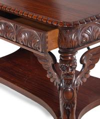 A Renaissance Revival Mahogany Library Table