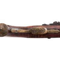 British Board of Ordnance Marked Brass Barreled Flintlock Trade Pistol by Sharpe