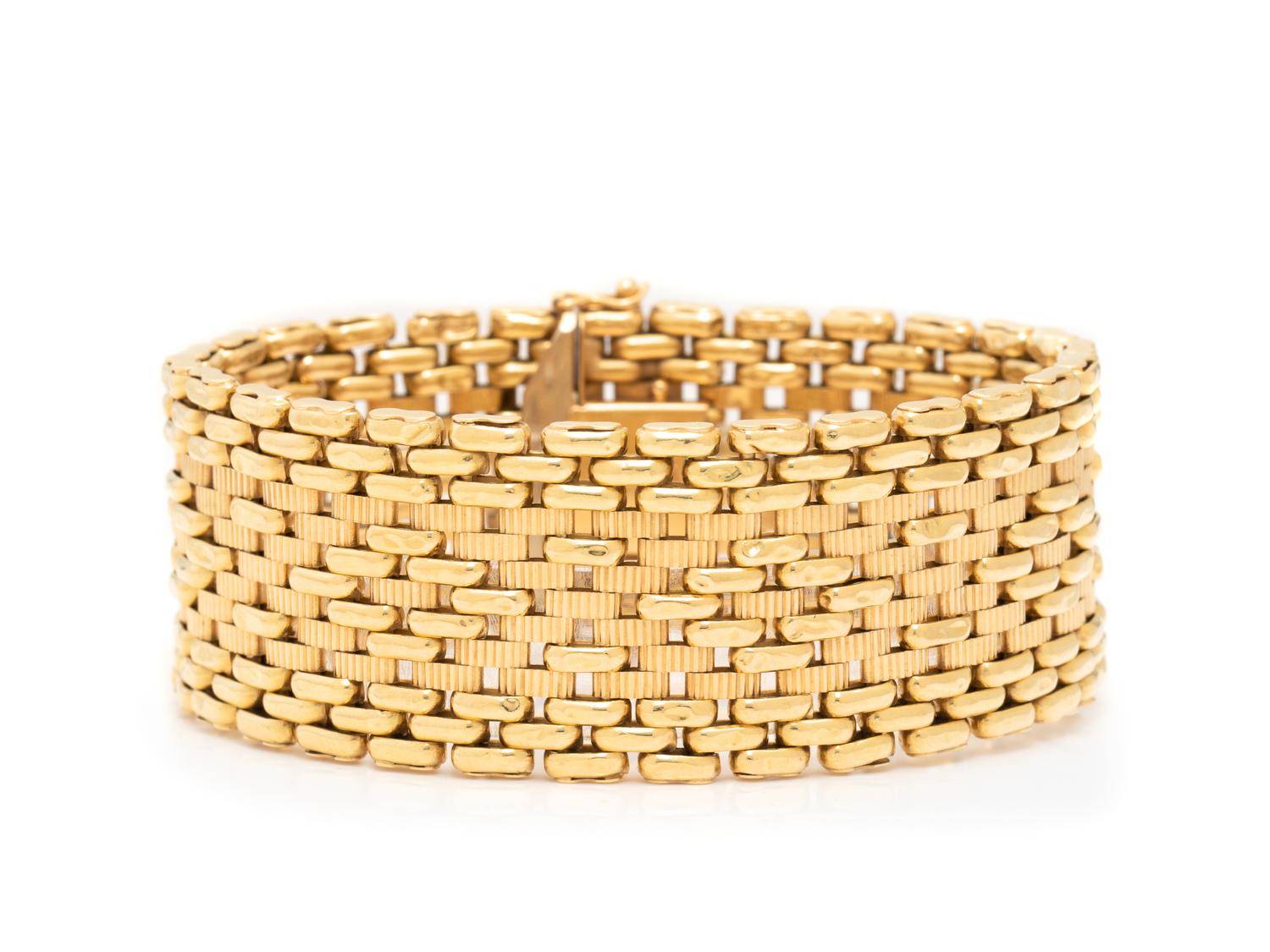 CARTIER, YELLOW GOLD BRACELET