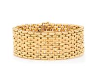 CARTIER, YELLOW GOLD BRACELET