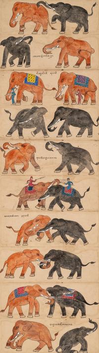 Five Thai Illustrated Manuscripts