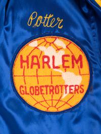 An Original 1960s Harlem Globetrotters Basketball Warmup Jacket from Owner Potter Palmer