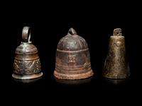 Three Asian Bronze Bells