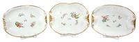 Three English Platters Diameter 9 1/4 inches. — POSSIBLY COALPORT, CIRCA 1810