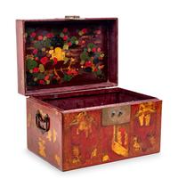 A Chinese Export Lacquer Chest
