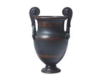 A Wedgwood Black Basalt Grecian Style Vase