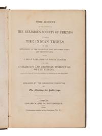 [NATIVE AMERICANS -- MISSIONARIES]. A group of 5 works relating to missionaries, comprising: