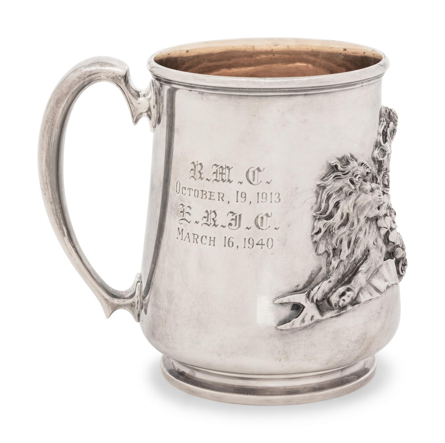 A Tiffany and Co. Silver Mug