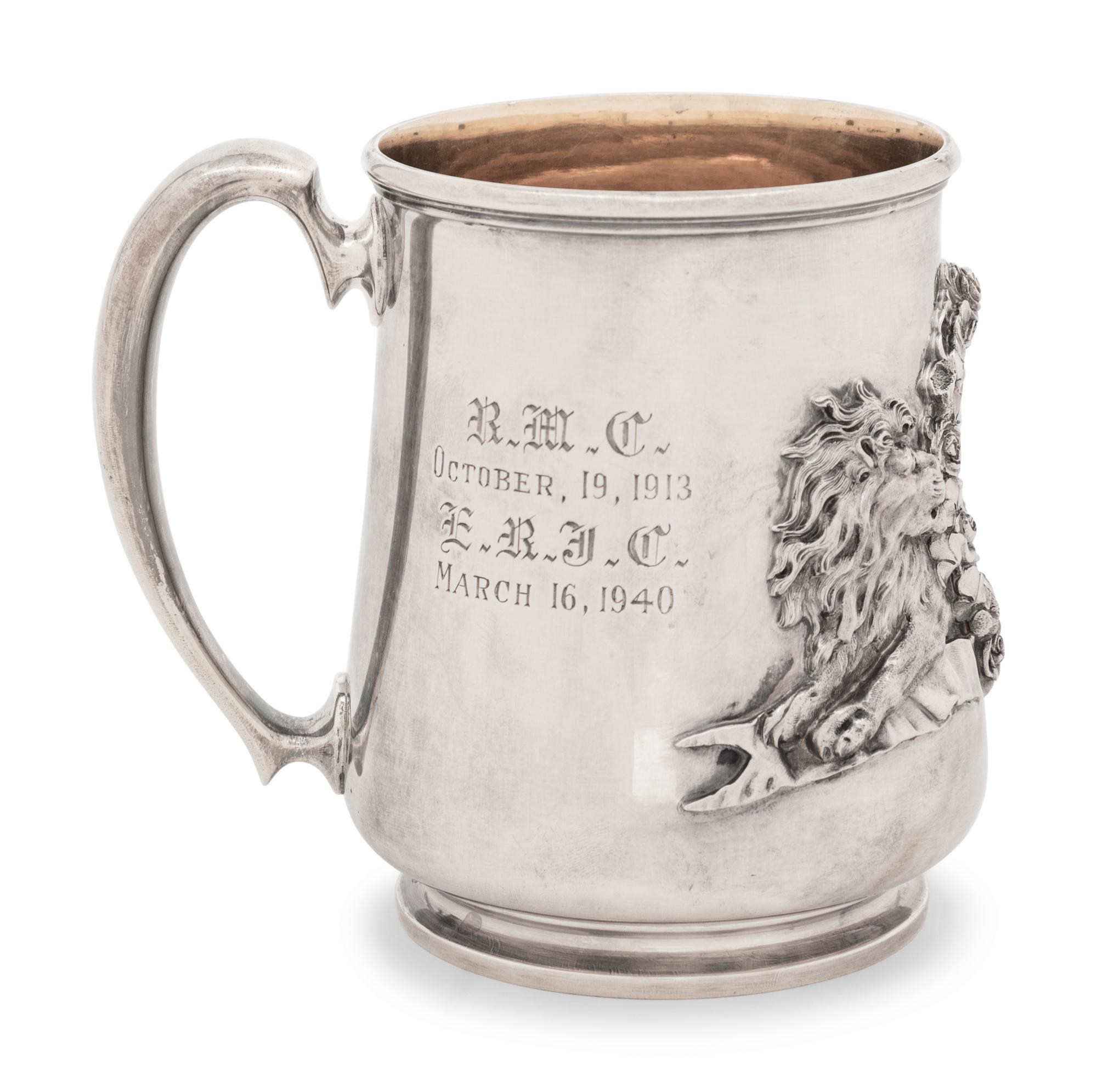 A Tiffany and Co. Silver Mug