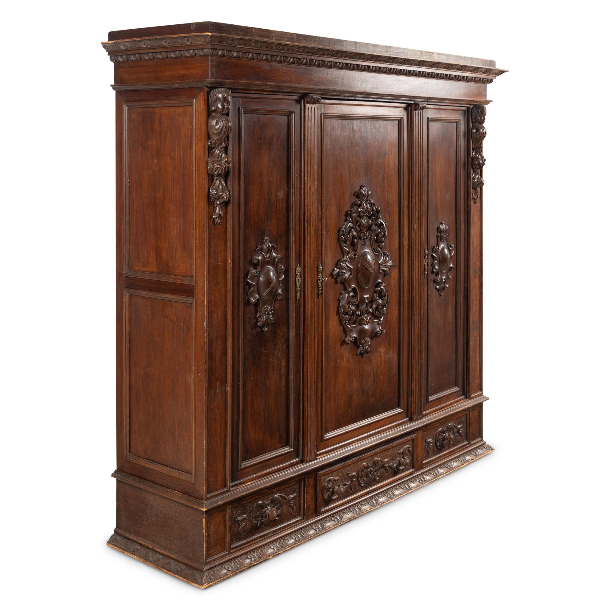 A Spanish Walnut Cabinet