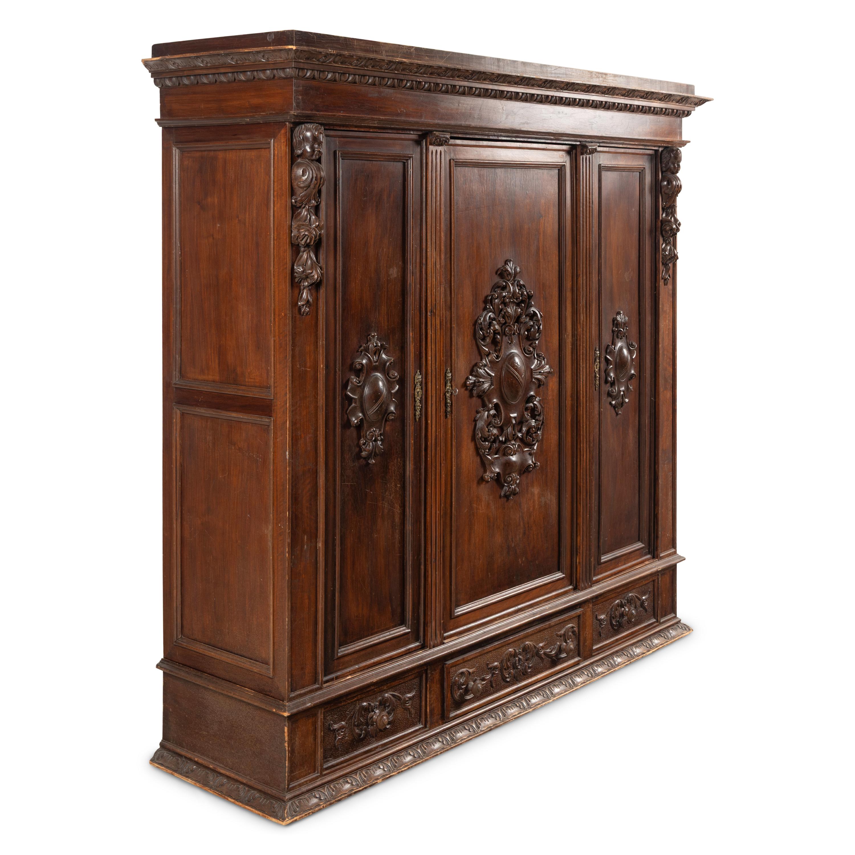 A Spanish Walnut Cabinet