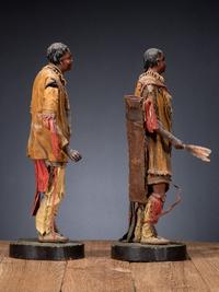 European Upper Missouri Wax Figures, Modeled After Karl Bodmer's Mandan