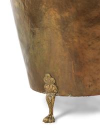 An English Copper Coal Scuttle