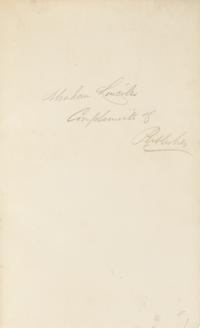 [LINCOLN, Abraham (1809-1865), his copy]. KEDDIE, William (1809-1877), editor. Cyclopaedia of Literary and Scientific Anecdote . Columbus: Follett, Foster and Company, 1859.