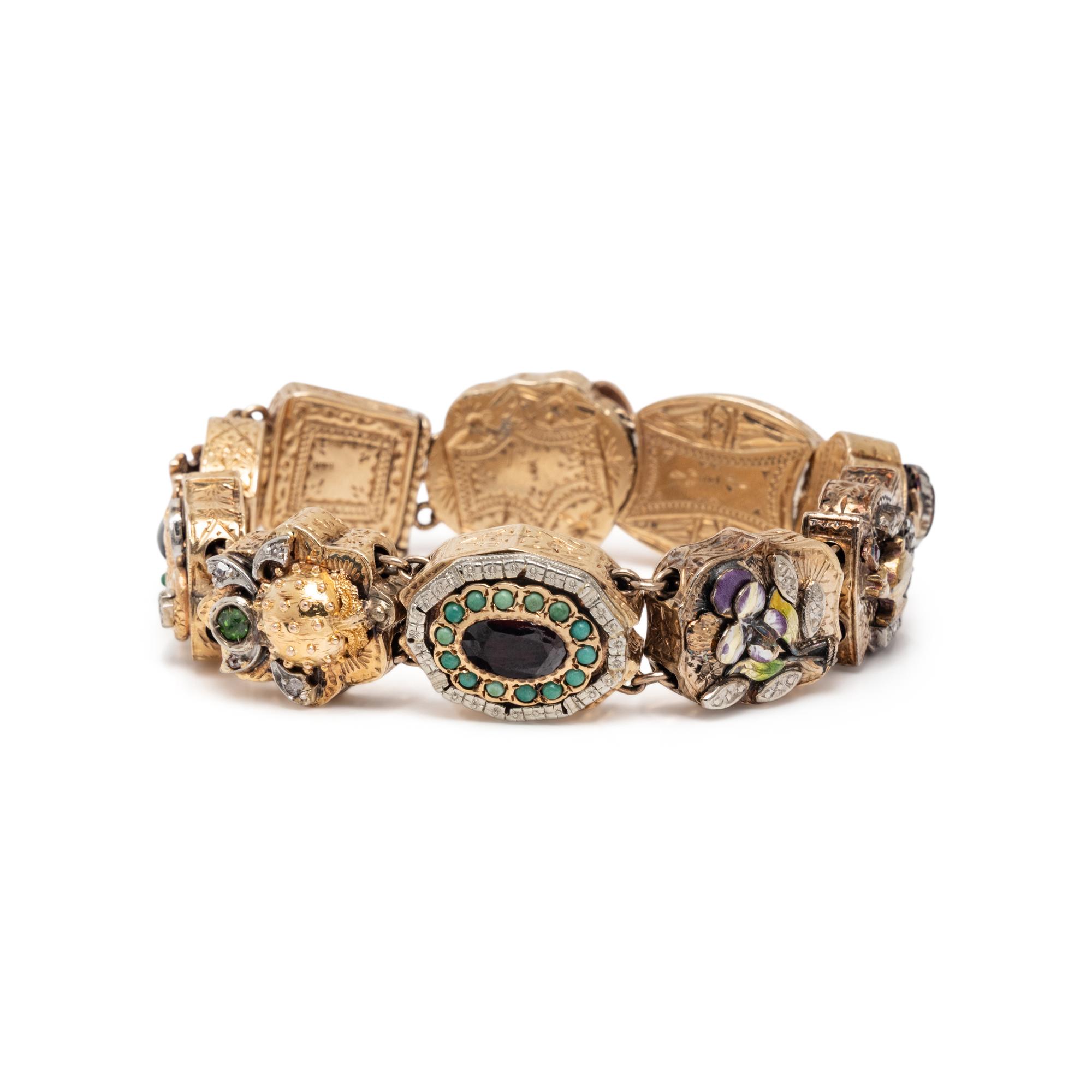 SLIDE CHARM BRACELET