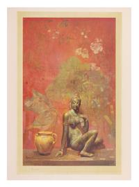 Hovsep Pushman (American 1877-1966) Mirror of Grace…
