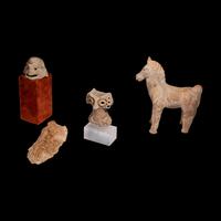 A Group of 4 Near Eastern and Greco-Roman Terracotta Objects