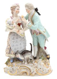 A Meissen Porcelain Figural Group — 20TH CENTURY