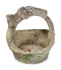 A Cast Stone Garden Ornament