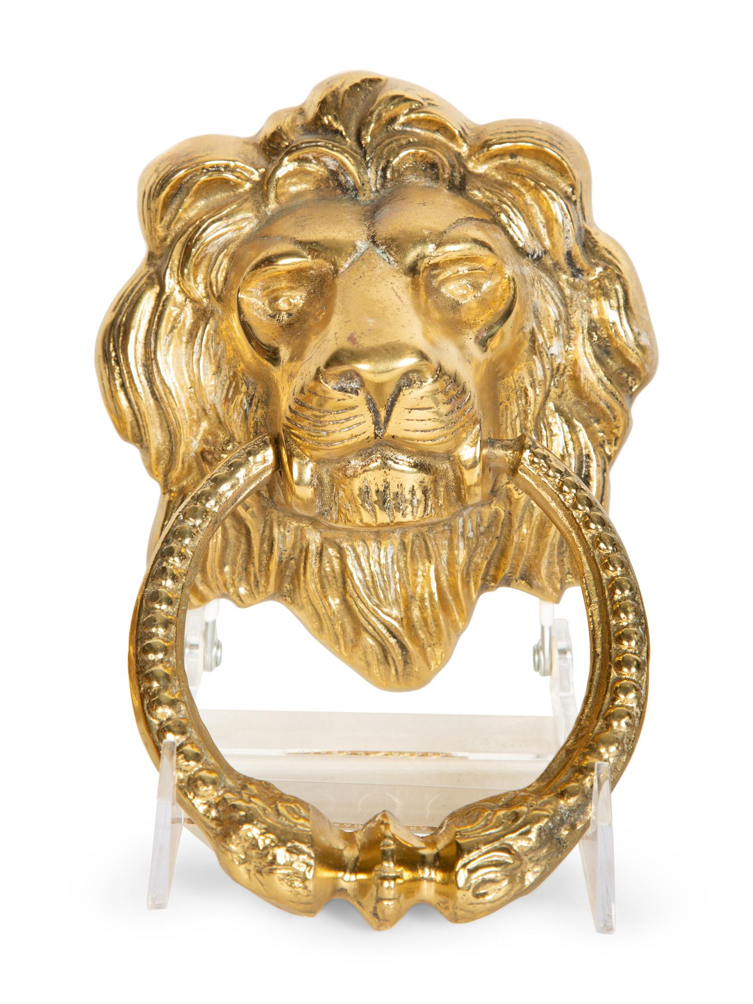 Nine Gilt Metal Ornaments