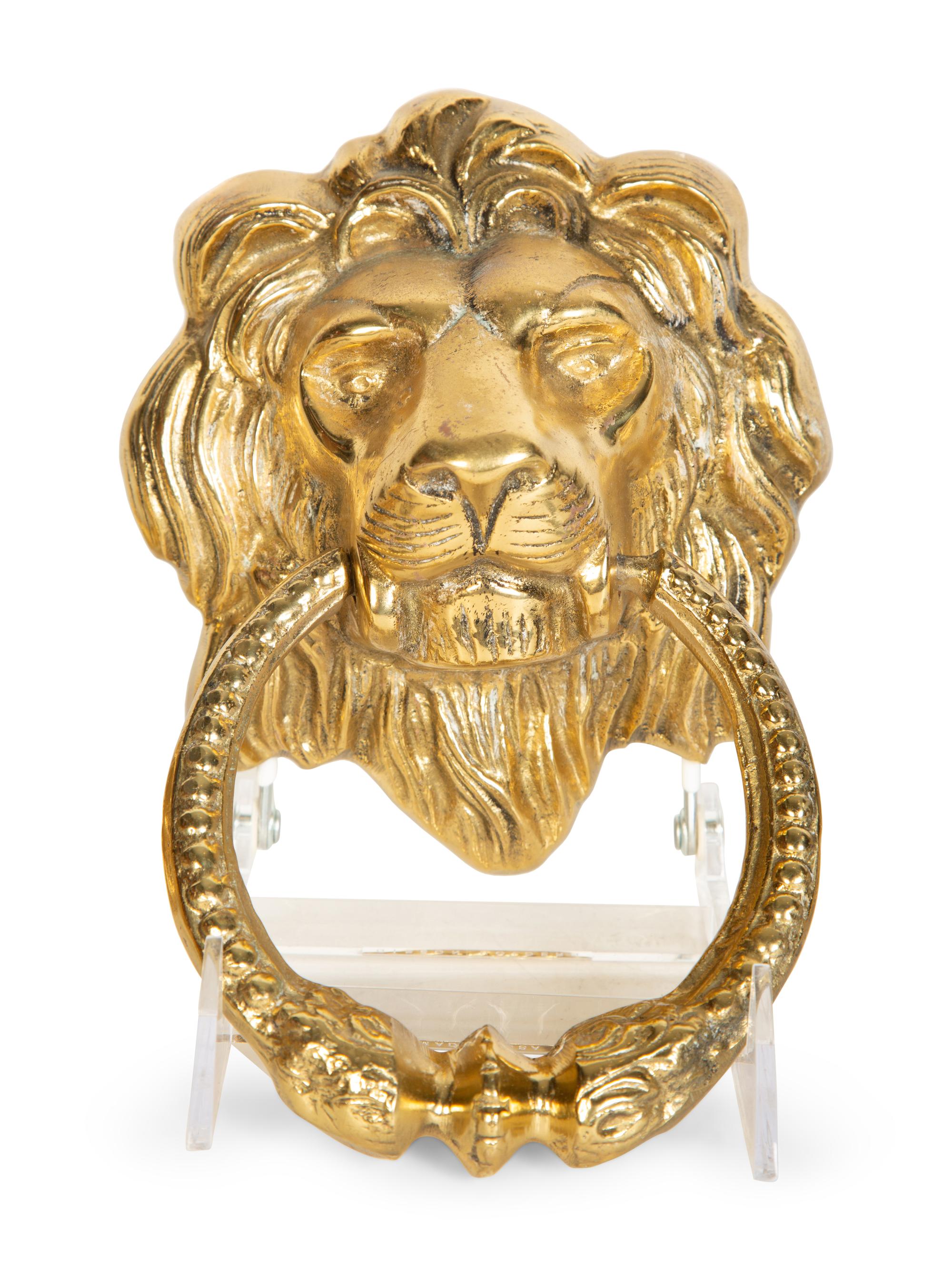 Nine Gilt Metal Ornaments
