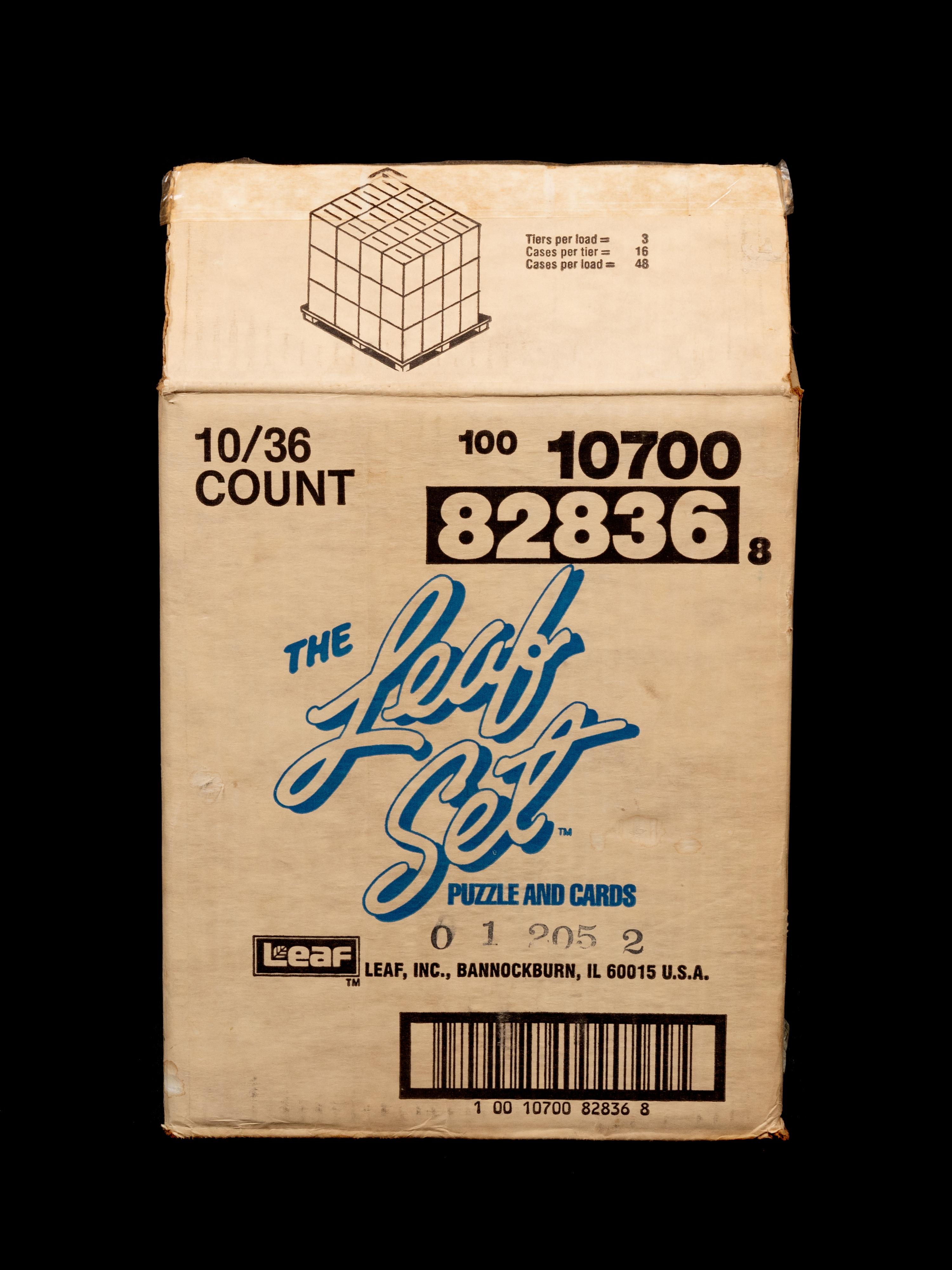 A Factory Case of 1991 Leaf Series II Baseball Cards