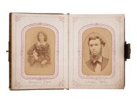 [EARLY PHOTOGRAPHY]. Assorted photographs incl. daguerreotype, tintype & CDV portraiture.