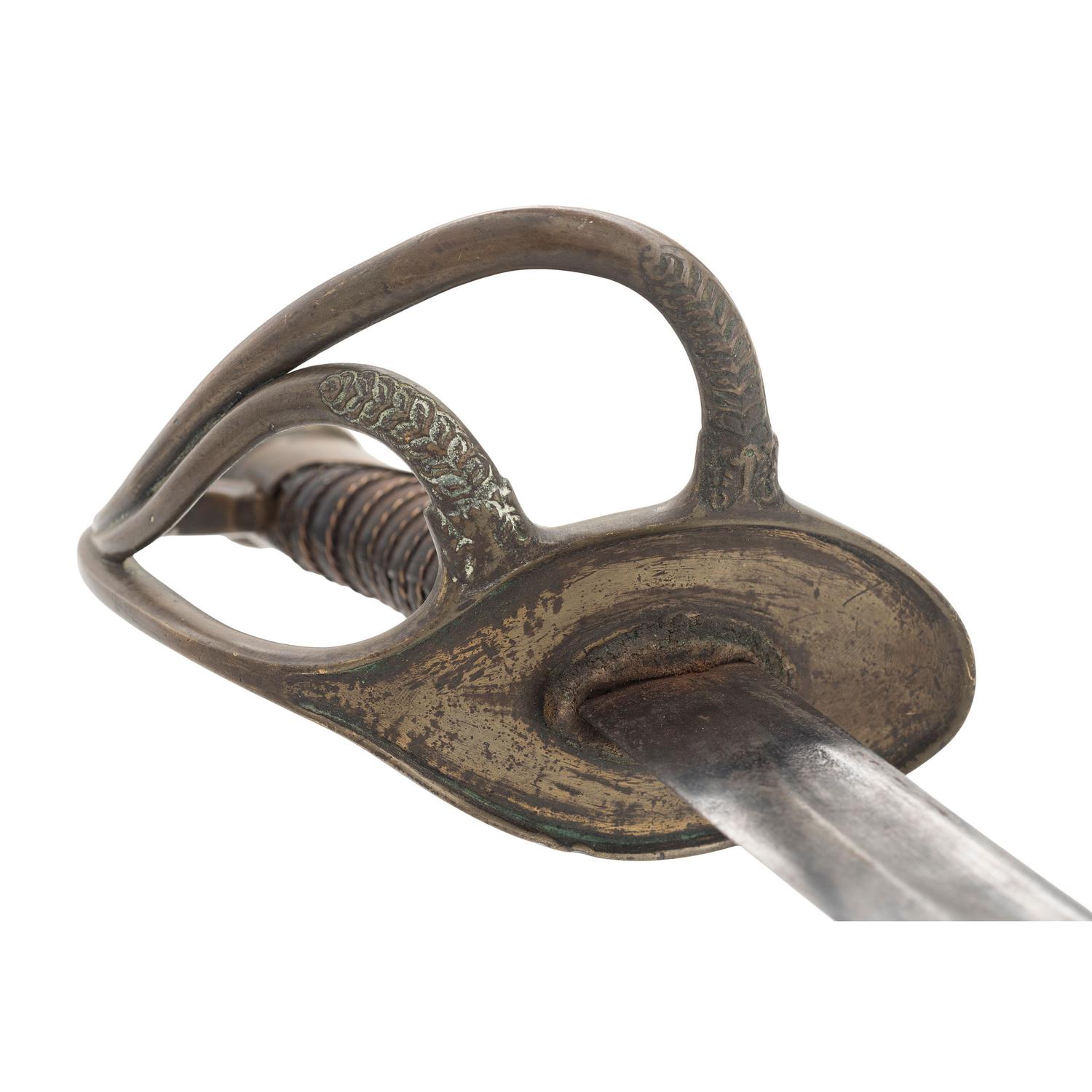 Leech & Ridgon Cavalry Officer's Saber with Brass Scabbard