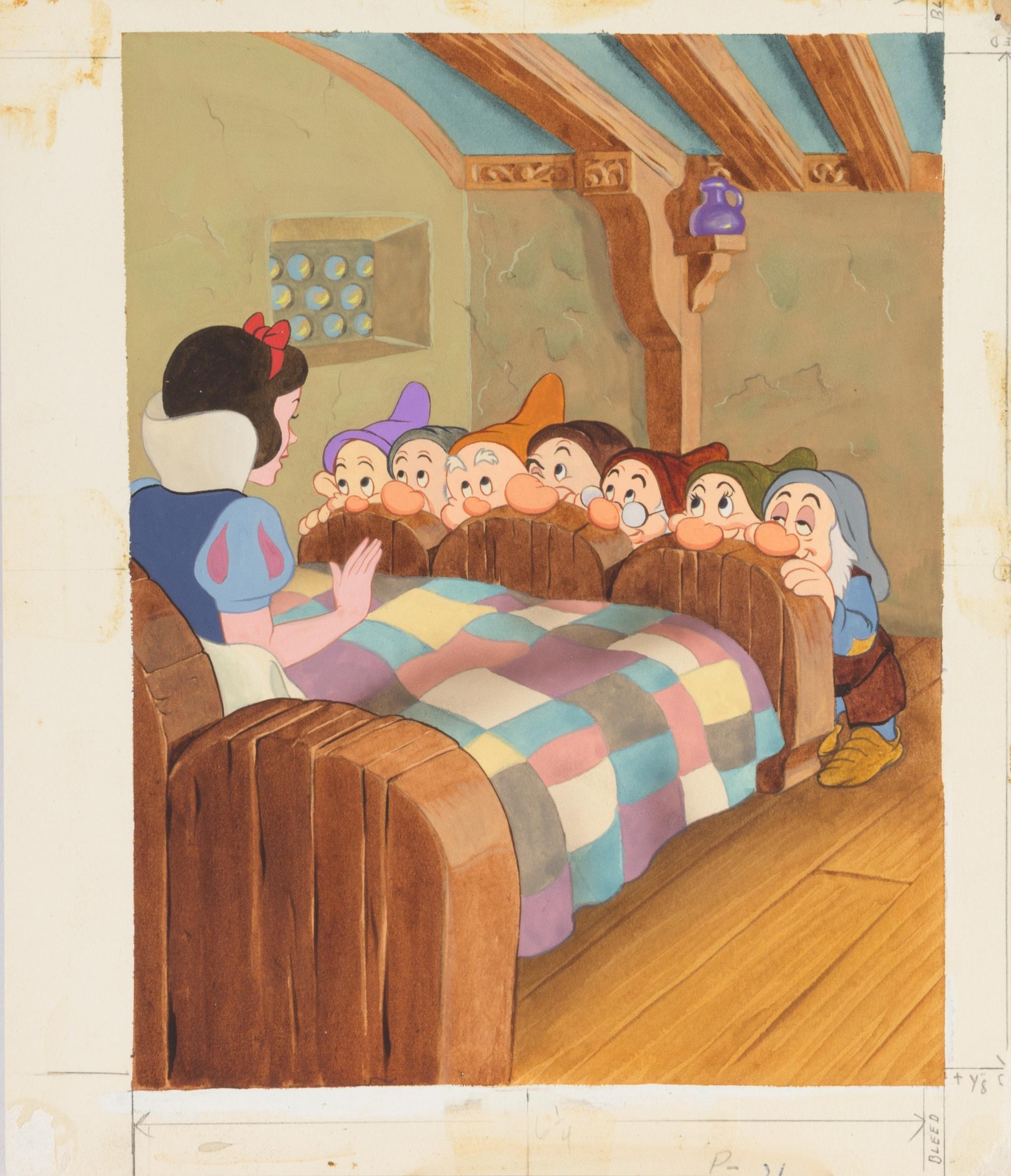 A Collection of Walt Disney Illustration Boards