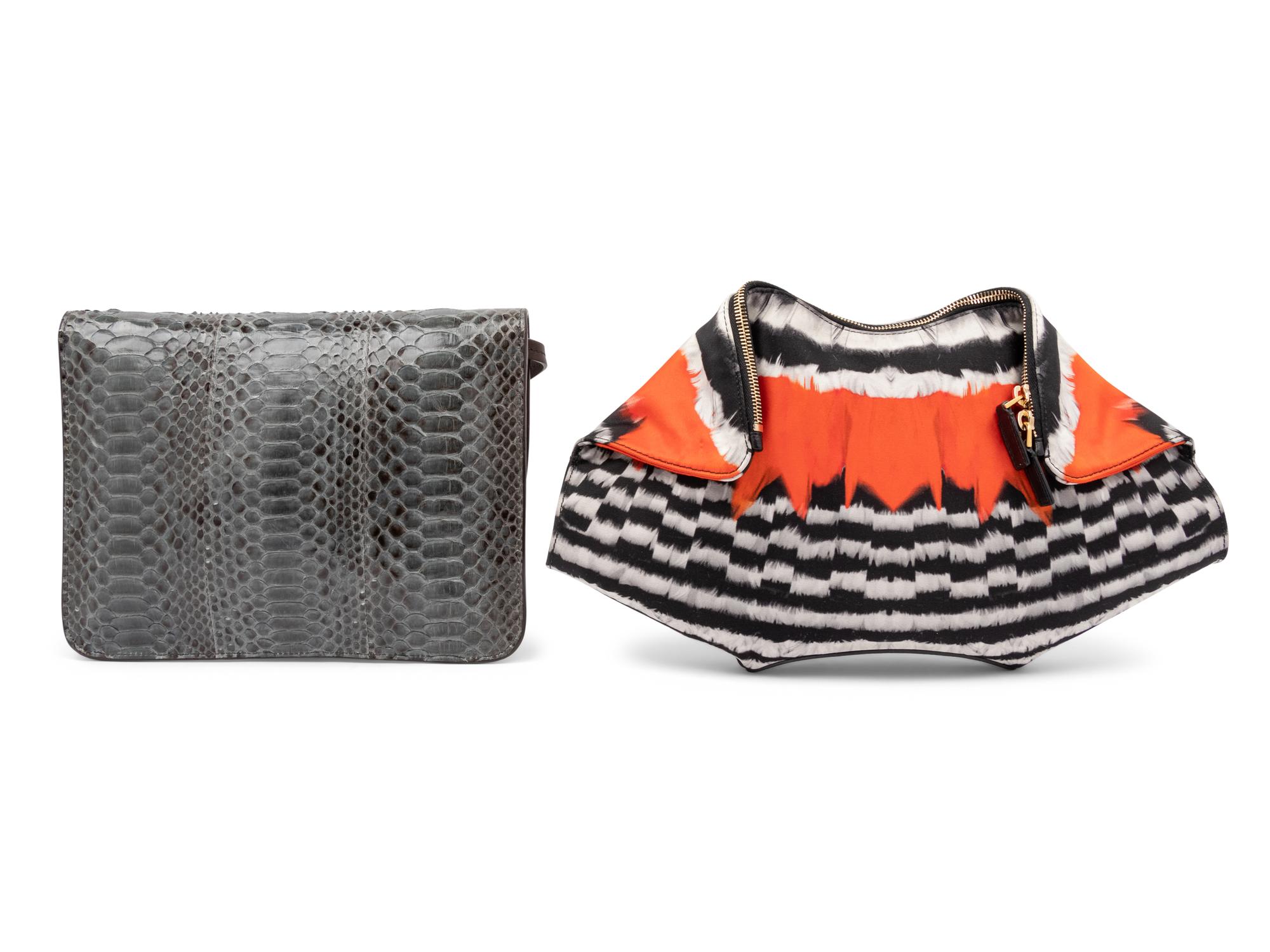 Two Designer Bags: One Alexander McQueen & One Brunello Cucinelli, 2000-10s