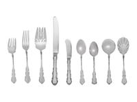 An American Silver Flatware Service