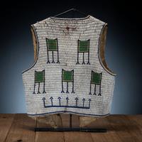 Sioux Beaded Hide Vest