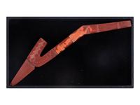 Western Great Lakes Carved Catlinite Pipe