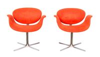 Big Tulip Lounge Chairs by Pierre Paulin, edited by Artifort in 1965 Height 28 1/4 inches. — 20TH CENTURY