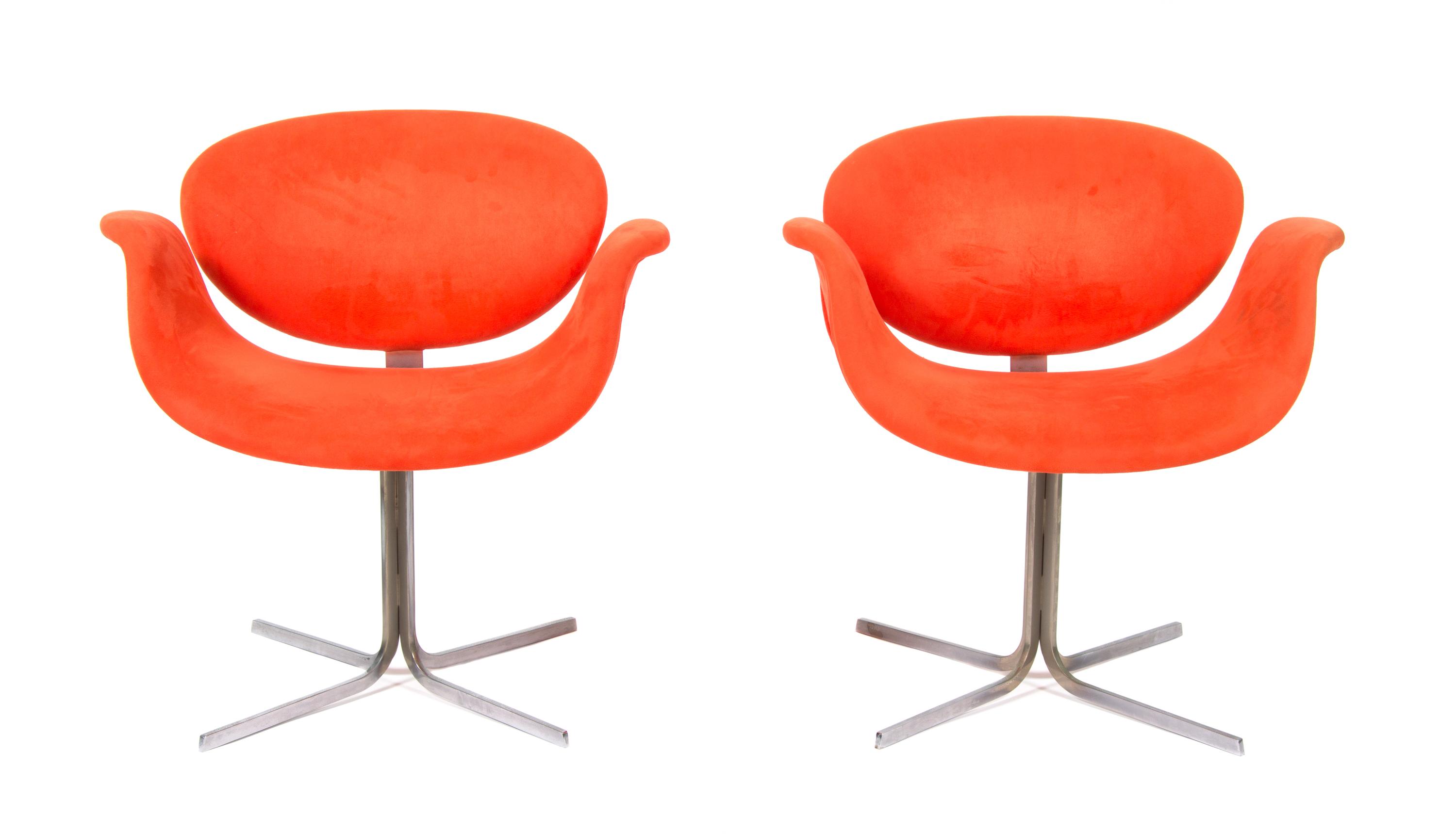 Big Tulip Lounge Chairs by Pierre Paulin, edited by Artifort in 1965 Height 28 1/4 inches. — 20TH CENTURY