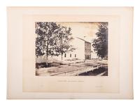 [SLAVERY & ABOLITION]. PYWELL, William, photographer. Slave Pen, Alexandria, Virginia. Washington, DC: Alexander Gardner, 1862.