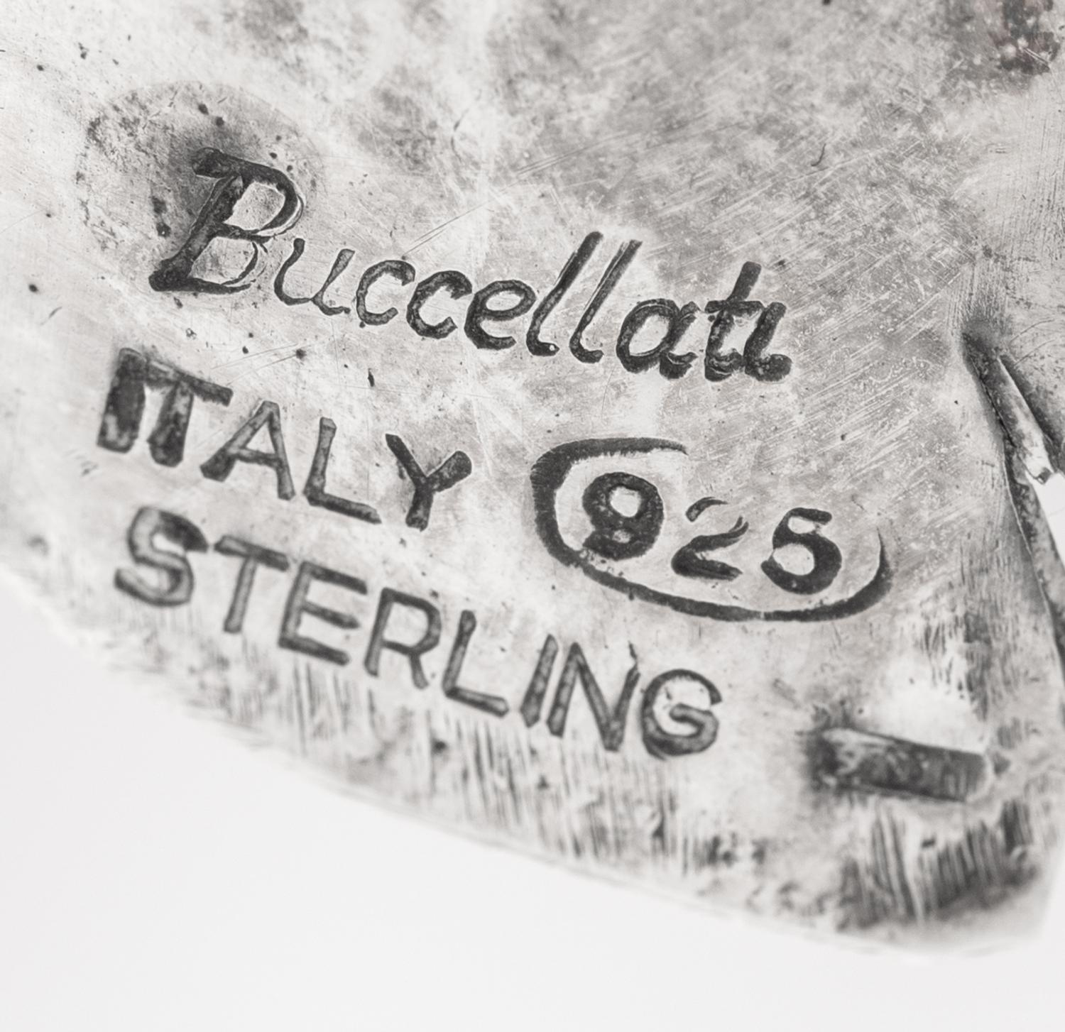 Two Buccellati Silver Fruits