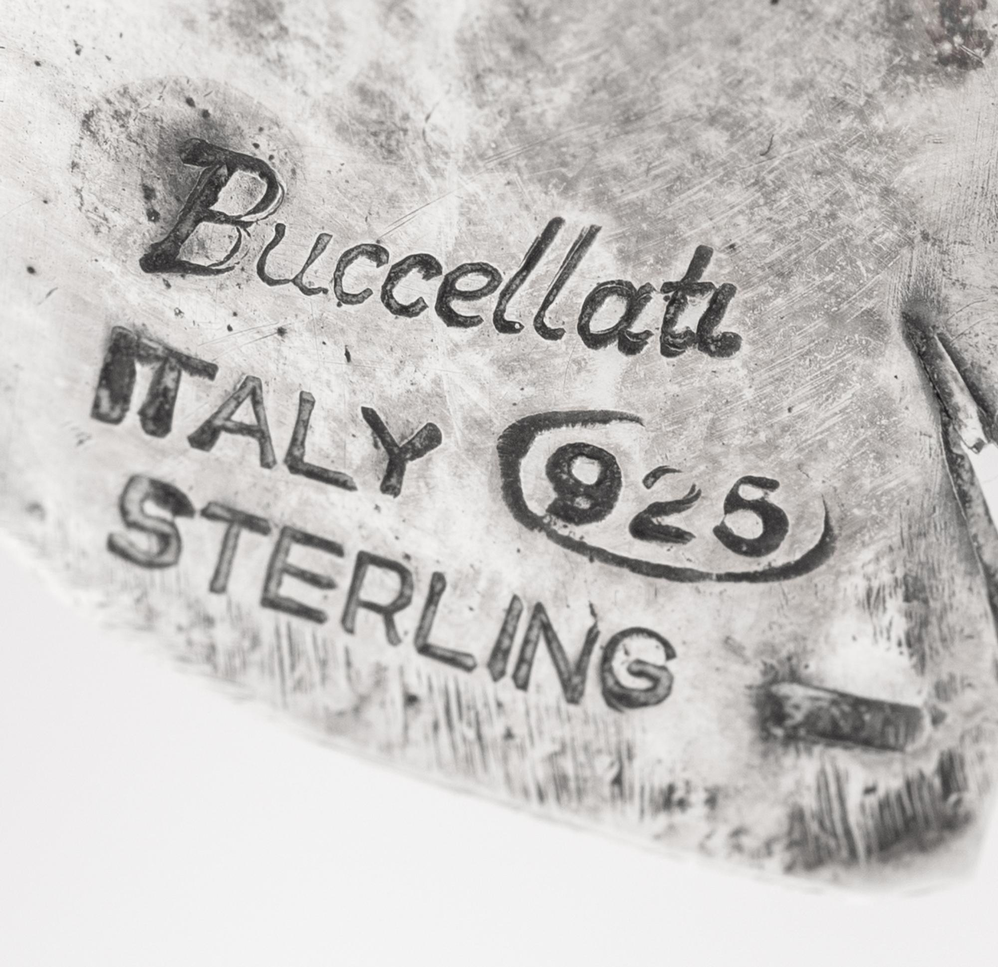 Two Buccellati Silver Fruits