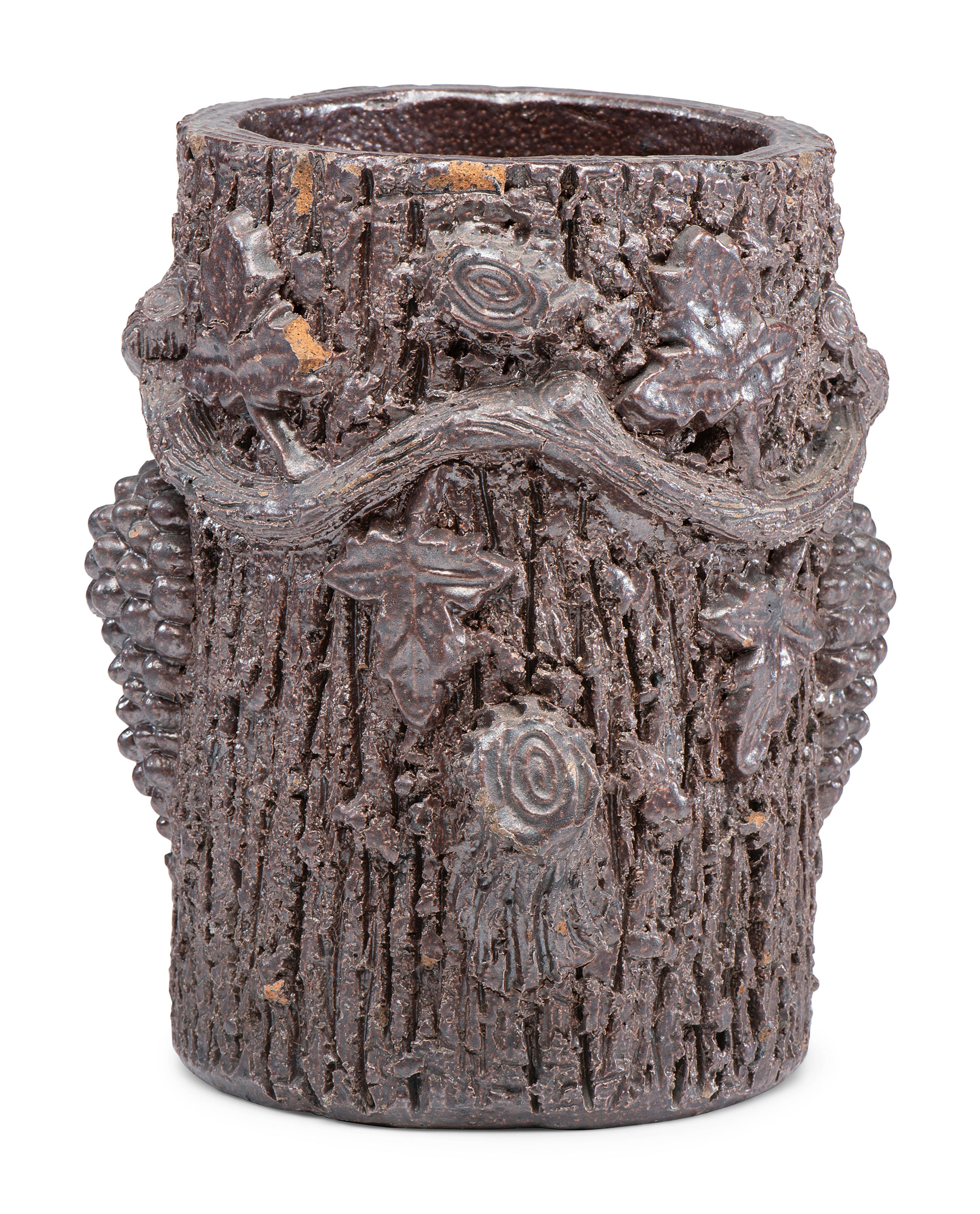 An Unusual Ohio Sewer Tile Stump Planter