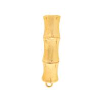 CARTIER, YELLOW GOLD BAMBOO BARRETTE