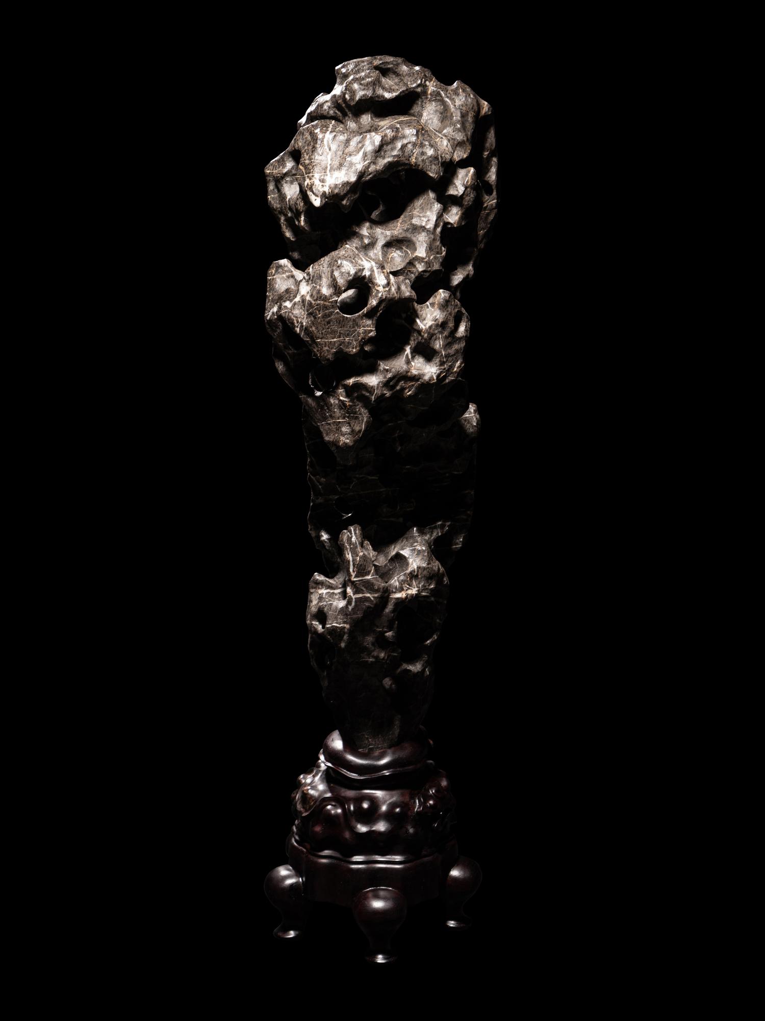 A Chinese Lingbi Scholar's Rock