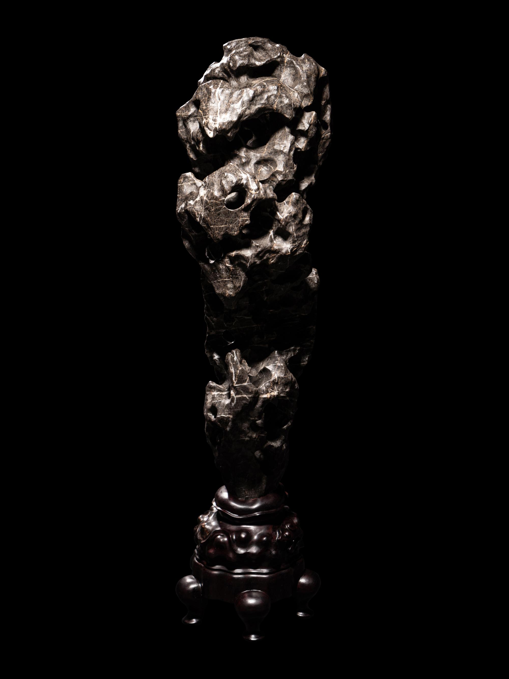 A Chinese Lingbi Scholar's Rock
