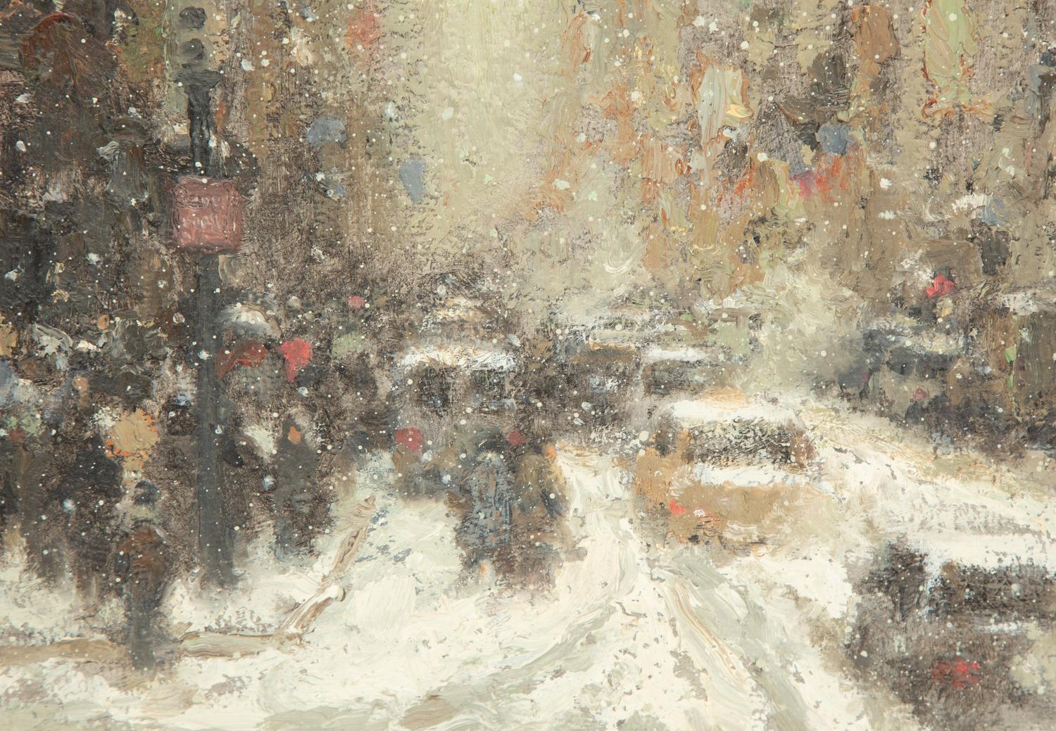 Winter in the City, Lower Broadway, New York