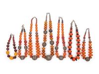 A Group of Seven Beaded Necklaces
